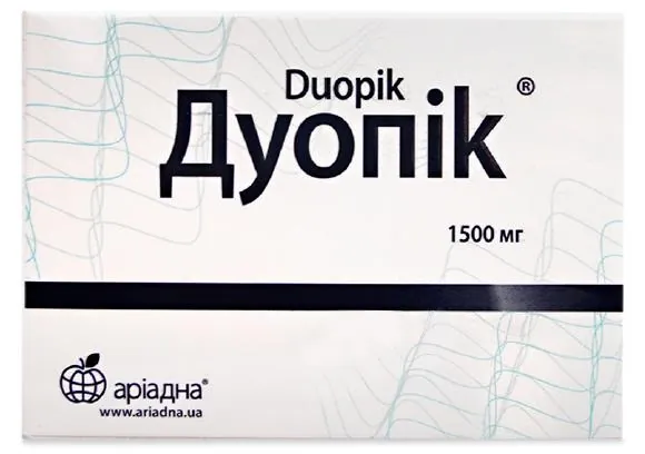 Дуопік порошок по 1.5 г №10 у пак.