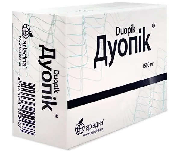 Дуопік порошок по 1.5 г №10 у пак.