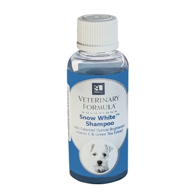 Шампунь для собак и кошек Veterinary Formula Snow White со светлой шерстью, 45 мл