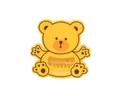 Термометр для води Baby Team 7302 Ведмедик