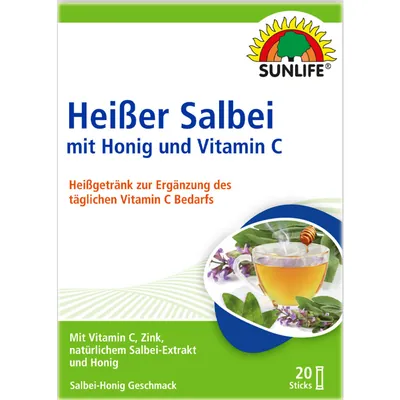Вітаміни Sunlife Heiber Salbei Sticks напій гарячий №20 у стіках