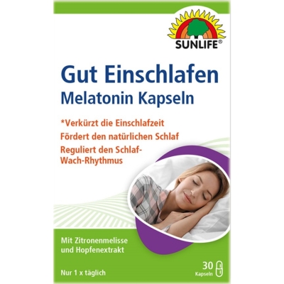 Витамины Sunlife Melatonin Kapseln капсулы №30