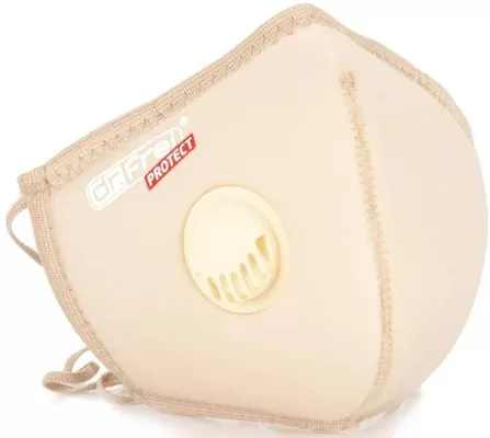 Маска захисна Dr. Frei Protection Mask бежева, розмір L/XL, 1 штука