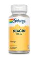 Ниацин Solaray Niacin 100, 100 веганских капсул
