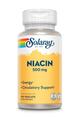 Ніацин Solaray Niacin 500, 100 веганських капсул