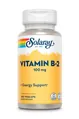 Вітамін В2 Solaray Vitamin B2 100 мг, 100 веганських капсул