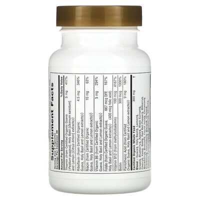 Витамины В-комплекс Nature's Plus Sourse of Life Garden B-Complex, 60 капсул