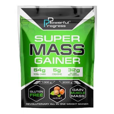 Гейнер Powerful Progress Super Mass фундук, 2 кг