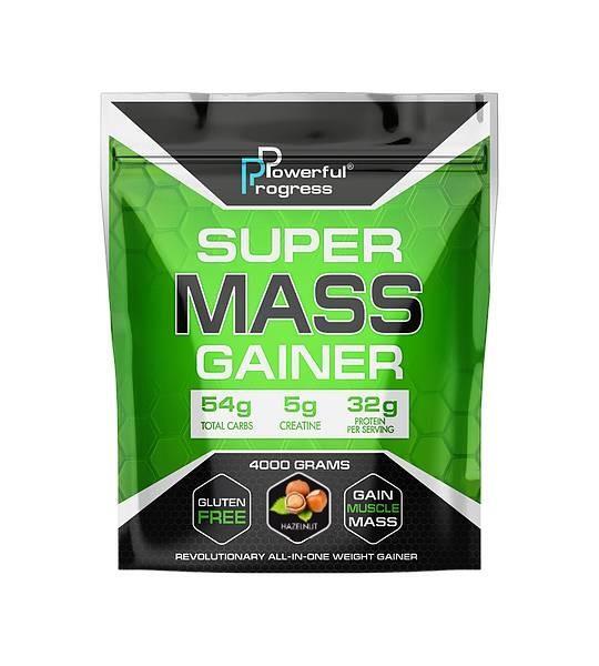 Гейнер Powerful Progress Super Mass фундук, 4 кг