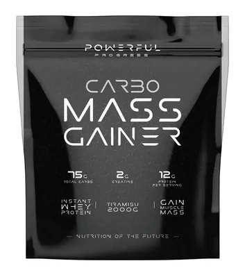Гейнер Powerful Progress Carbo Mass Gainer тірамісу, 2 кг