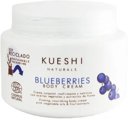 Крем для тіла Kueshi fruity food Чорниця, 250 мл