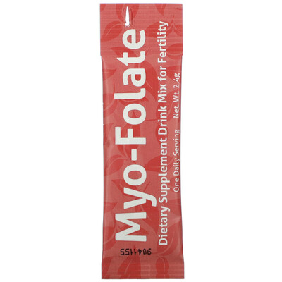 Міо-фолат Fairhaven Health Myo-Folate без ароматизаторів, 30 пакетиків по 2,4 г
