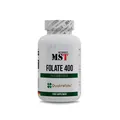 Фолат MST Nutrition Folate 400 Folic acid 5-MTHF Quatrefolic, 180 капсул
