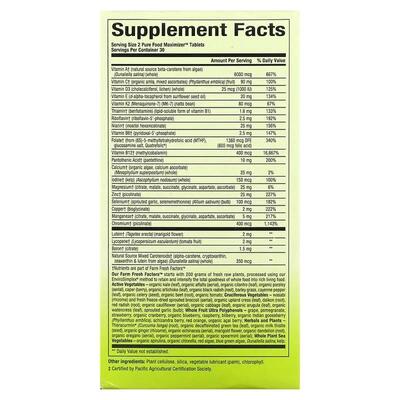 Витамины и минералы для мужчин Natural Factors Whole Earth & Sea Men's Multivitamin & Mineral, 60 таблеток