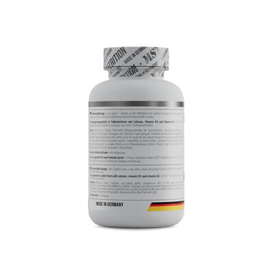 Кальций цитрат+D3+K2 MST Nutrition Calcium citrate Vitamin D3+K2VITAL, 120 таблеток