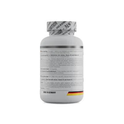 Кальцій цитрат+D3+K2 MST Nutrition Calcium citrate Vitamin D3 + K2VITAL, 120 таблеток