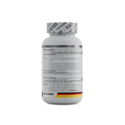 Кальцій цитрат + D3 + K2 MST Nutrition Calcium citrate Vitamin D3 + K2VITAL, 60 таблеток