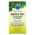 Комплекс для мужчин старше 50 лет Natural Factors Whole Earth & Sea Men's 50+ Multivitamin & Mineral, 60 таблеток