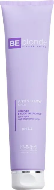 Маска для волосся Emmebi Italia BeBlond Silver Shine антижовта, 200 мл