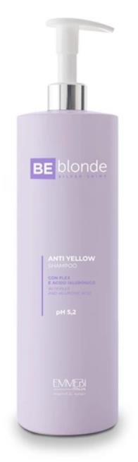 Шампунь для волос Emmebi Italia BeBlond Silver Shine антижелтый, 1000 мл