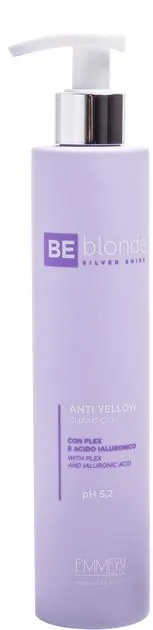Шампунь для волосся Emmebi Italia BeBlond Silver Shine антижовтий, 250 мл