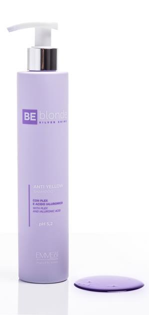Шампунь для волос Emmebi Italia BeBlond Silver Shine антижелтый, 250 мл