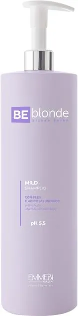 Шампунь для волосся Emmebi Italia BeBlond Silver Shine м'який блиск, 1000 мл