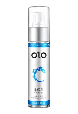 Лубрикант інтимний OLO Cooling на водній основі з охолоджуючим ефектом, 60 мл