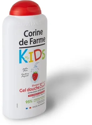 Гель для душу 2 в 1 Corine De Farme Kids Полуниця, 300 мл