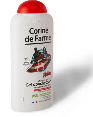 Гель для душу 2 в 1 Corine De Farme Disney Людина-павук Месники, 300 мл