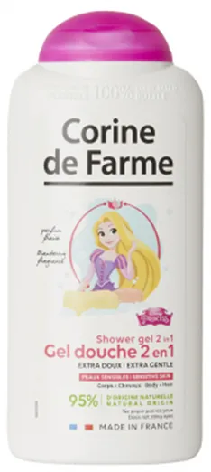 Гель для душу 2 в 1 Corine De Farme Disney Принцеса, 300 мл