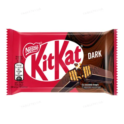 Батончик Kit Kat Dark у чорному шоколаді, 41,5 г
