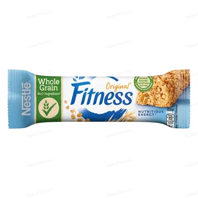 Батончик Fitness Whole Grain Original з цільними злаками, 23,5 г
