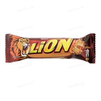 Батончик Lion з карамеллю, 42 г