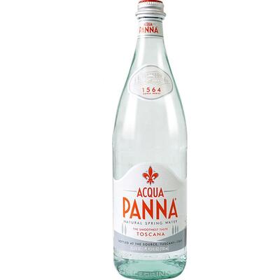 Вода минеральная Acqua Panna негазированная, стеклянная бутылка, 0,75 л