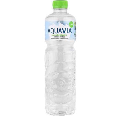 Вода минеральная Aquavia негазированная щелочная, 0,5 л
