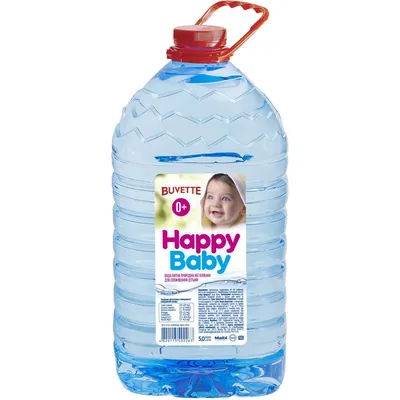 Вода питна Buvette Happy Baby дитяча негазована, 5 л