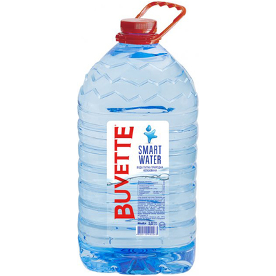 Вода питьевая Buvette Smart Water негазированная, природная, 5 л