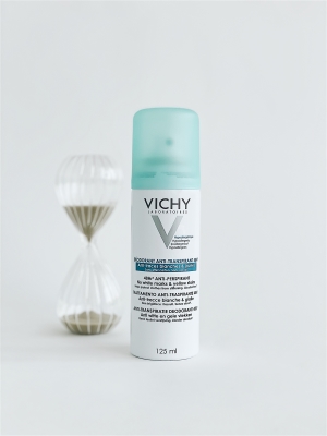 Дезодорант-антиперспирант спрей Vichy 48h защита против белых следов и желтых пятен, 125 мл
