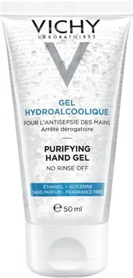Гель для рук антисептичний Vichy Purifying Hand Gel не потребує змивання, 50 мл