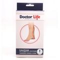 Бандаж на голеностопный сустав Doctor Life AN-08 эластичный, цвет бежевый, размер L