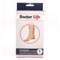Бандаж на гомілковостопний суглоб Doctor Life AN-08 еластичний, колір бежевий, розмір S