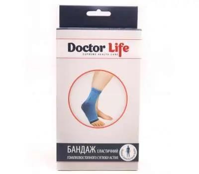 Бандаж на голеностопный сустав Doctor Life Active A9-036 эластичный, размер XL