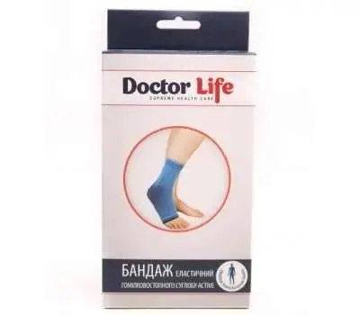 Бандаж на гомілковостопний суглоб Doctor Life Active A9-036 еластичний, розмір XL