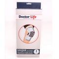 Бандаж на коленный сустав Doctor Life Active А7-049, эластичный, усиленный, размер M