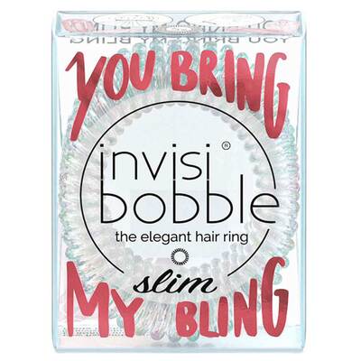 Резинка-браслет для волосся Invisibobble Slim You Bring My Bling, 3 шт