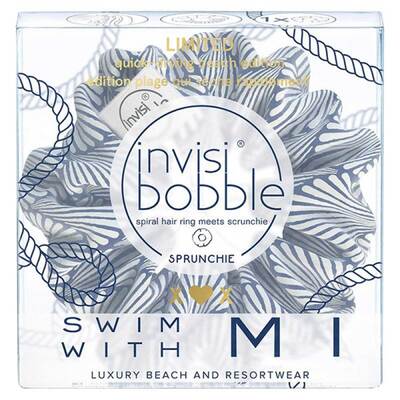 Резинка-браслет для волос Invisibobble Sprunchie Swim With Mi Santorini Pack Your Bikini
