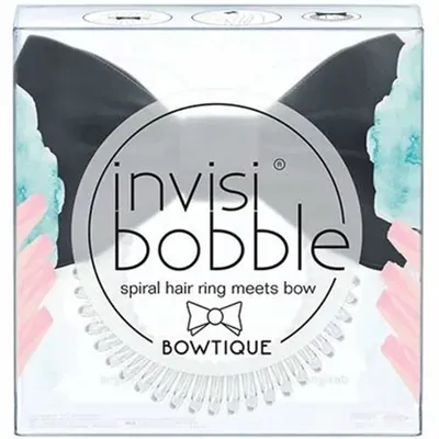 Резинка-браслет для волосся Invisibobble Bowtique True Black