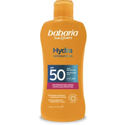 Лосьйон сонцезахисний Babaria SPF 50 для тіла зволожуючий, 200 мл