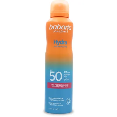 Спрей-міст сонцезахисний Babaria SPF 50 для тіла зволожуючий, 200 мл